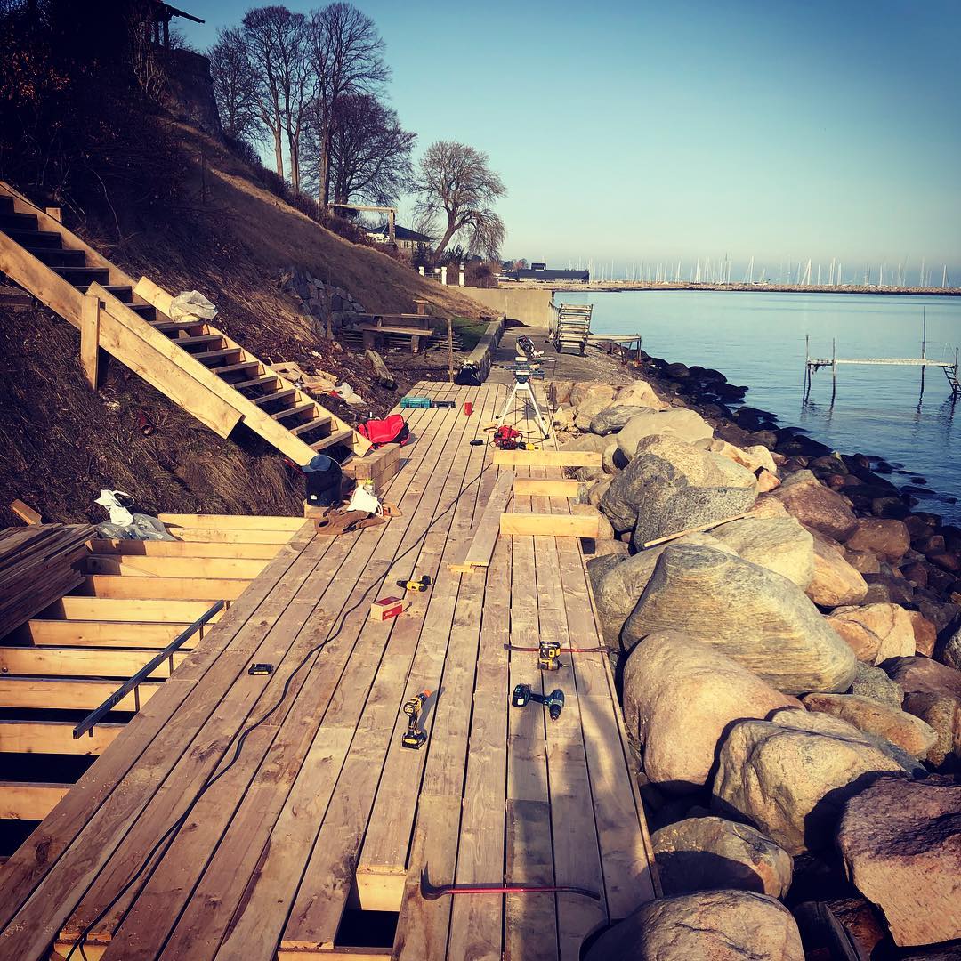 Peter Dalsgaard & Co, træterrasse